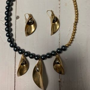 Bundle of Lulu frost earrings and necklace